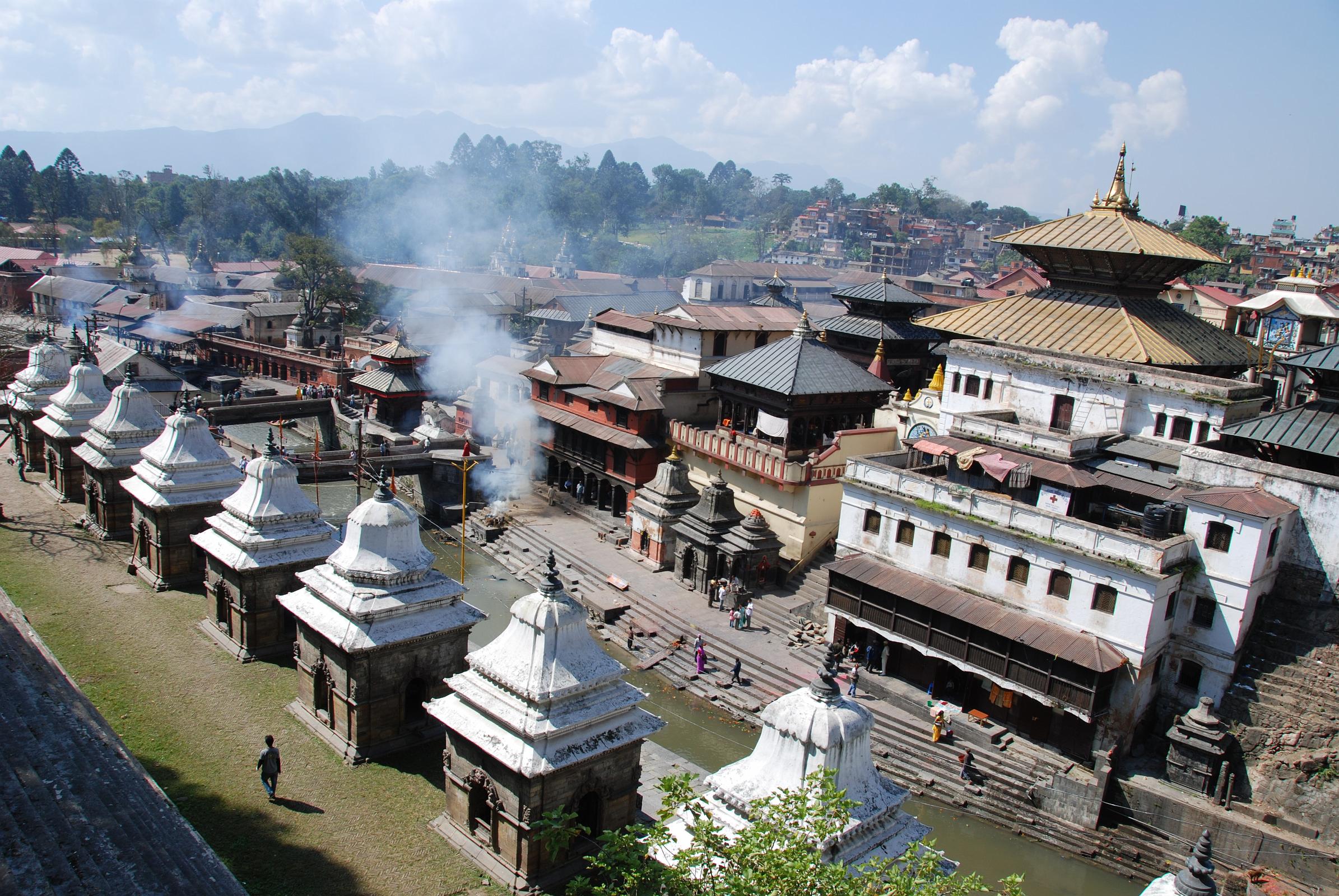 Kathmandu Pashupatinath 15 Pashupatinath Temple Complex From Terrace 